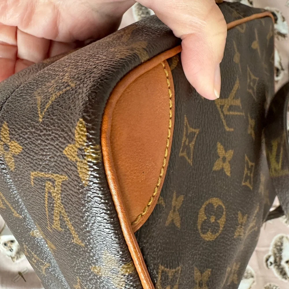 Louis Vuitton Brown Amazone Monogram Crossbody Bag - Picture 6 of 16